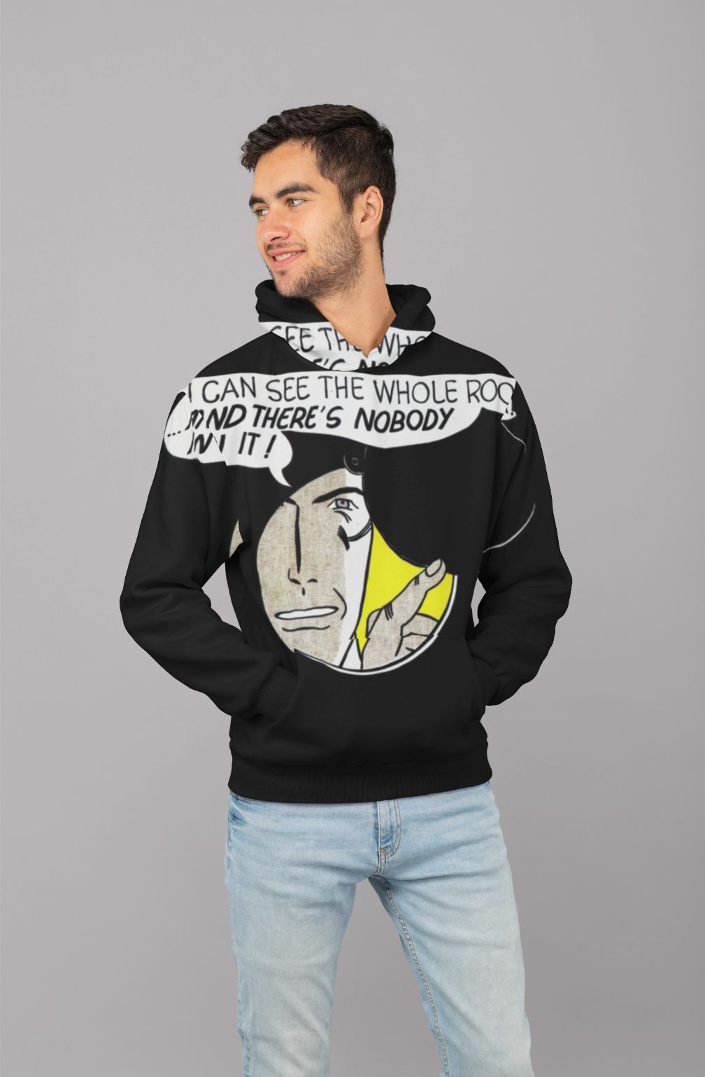 Whole Room Pop Art Men Sublimation Hoodie