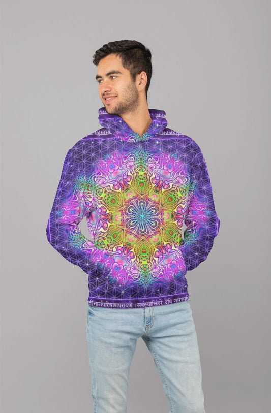 Yoga Ma Men Sublimation Hoodie