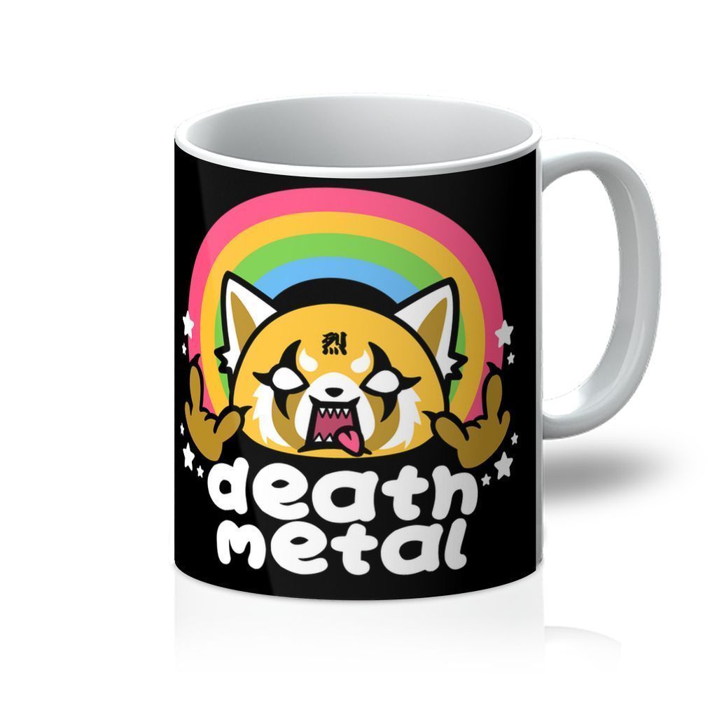 VIRGIN TEEZ Homeware 11oz Rage death metal Mug