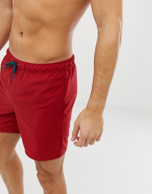 Ayaz Ahmed Shorts Red Swim Shorts