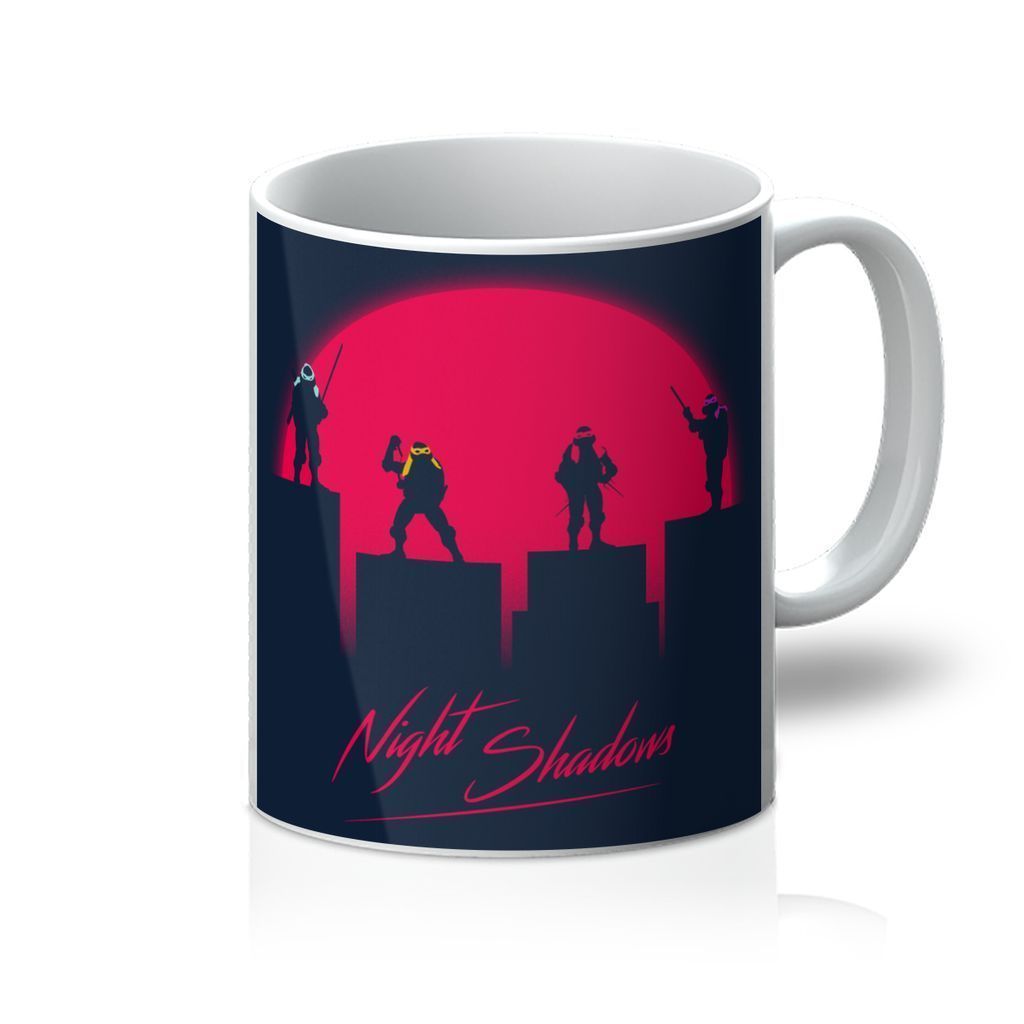 VIRGIN TEEZ Homeware 11oz Retro Shadows Mug