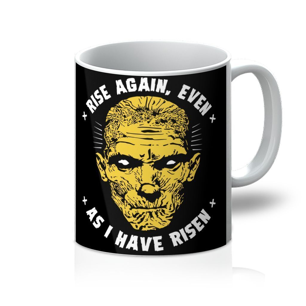 VIRGIN TEEZ Homeware 11oz Rise again, even as i have risen Mug