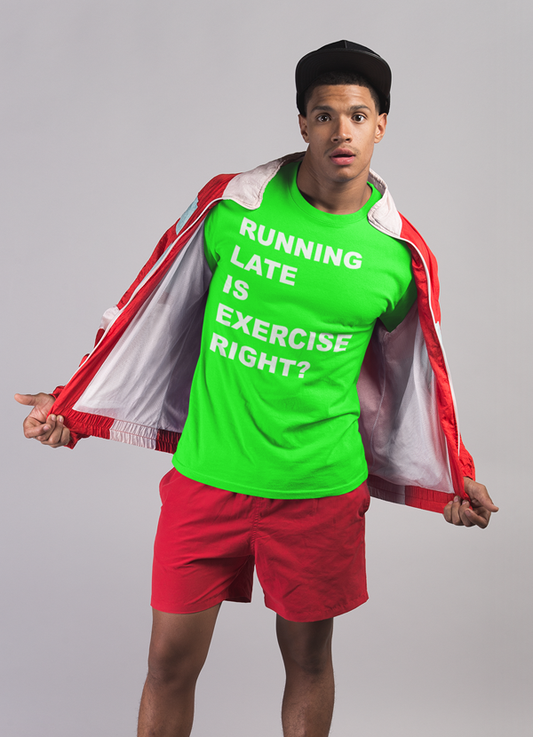 Virgin Teez T-SHIRT Running Late T-shirt