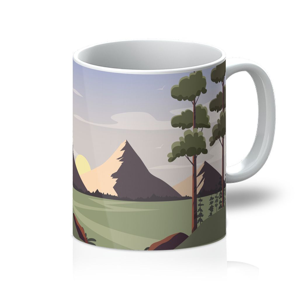 VIRGIN TEEZ Homeware 11oz Scenery Mug