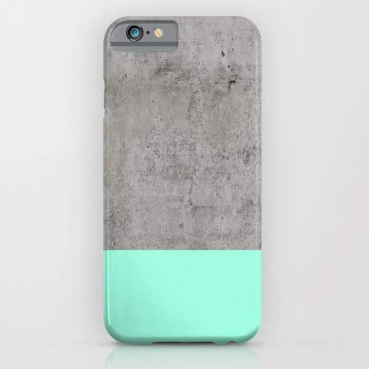 Threadless Mobile Cover Sea on Concrete Mobile Cover