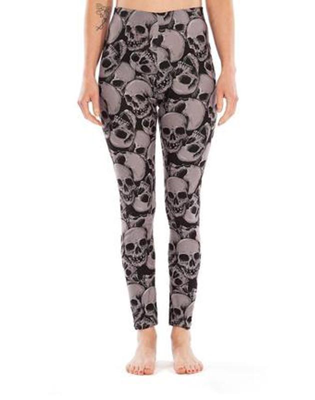 Virgin Teez Leggings Small Skulls Legging