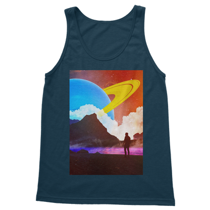 VIRGIN TEEZ Tank Top Navy / S Sky is the Limit Classic Adult Vest Top