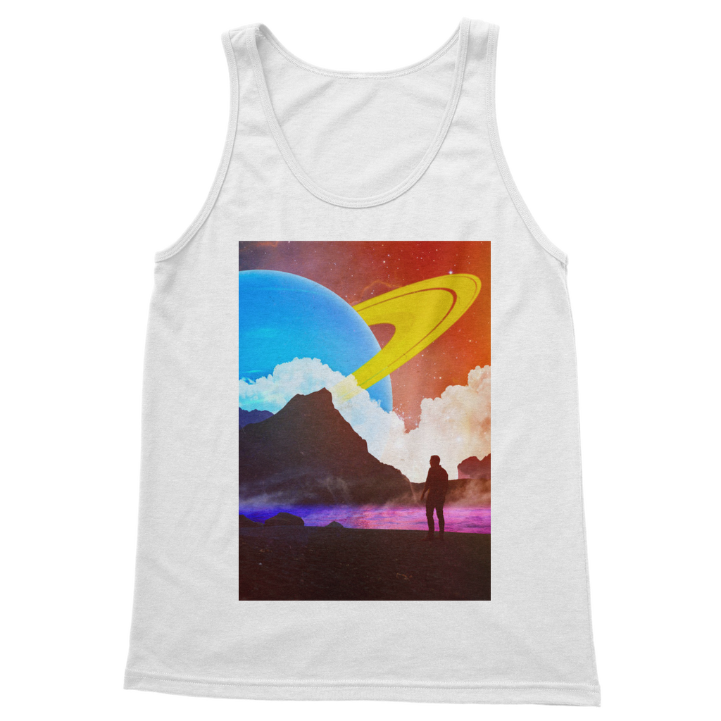 VIRGIN TEEZ Tank Top White / S Sky is the Limit Classic Adult Vest Top