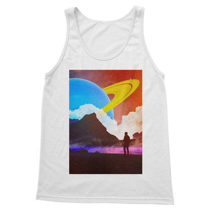 VIRGIN TEEZ Tank Top White / S Sky is the Limit Classic Adult Vest Top