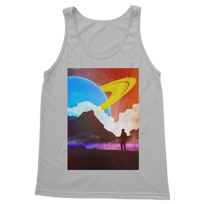 VIRGIN TEEZ Tank Top Light Grey / S Sky is the Limit Classic Adult Vest Top