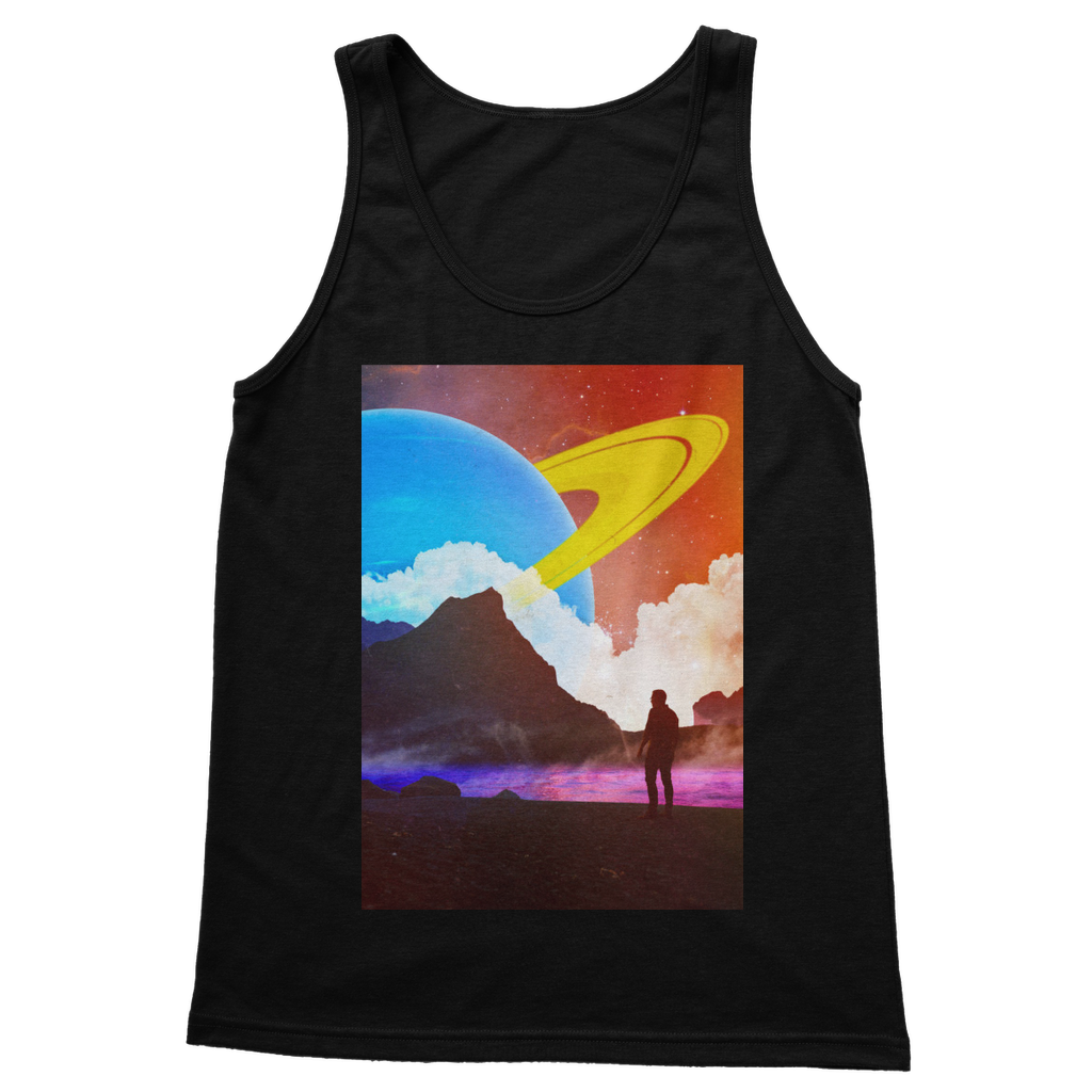 VIRGIN TEEZ Tank Top Black / S Sky is the Limit Classic Adult Vest Top