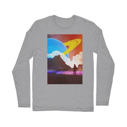 VIRGIN TEEZ Long sleeves T-shirt Light Grey / Unisex / S Sky is the Limit Classic Long Sleeve T-Shirt