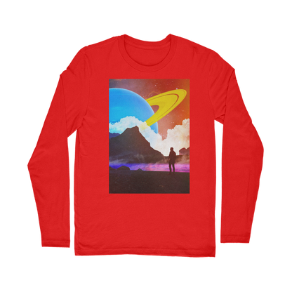 VIRGIN TEEZ Long sleeves T-shirt Red / Unisex / S Sky is the Limit Classic Long Sleeve T-Shirt