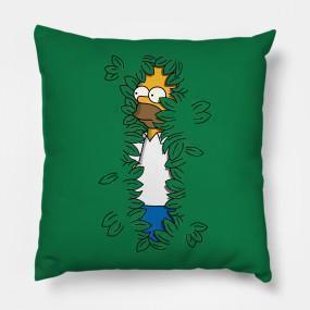 Virgin Teez pillows Sneaky Hedge Simpsons Cushion/Pillow