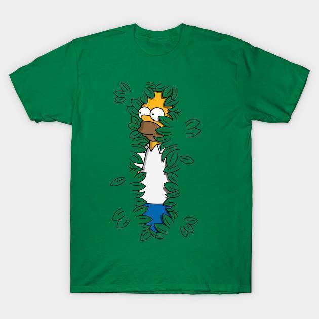 Virgin Teez T-shirt SMALL Sneaky Hedge Simpsons Half Sleeves T-shirt