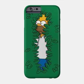 Virgin Teez Mobile Cover Sneaky Hedge Simpsons Mobile Cover