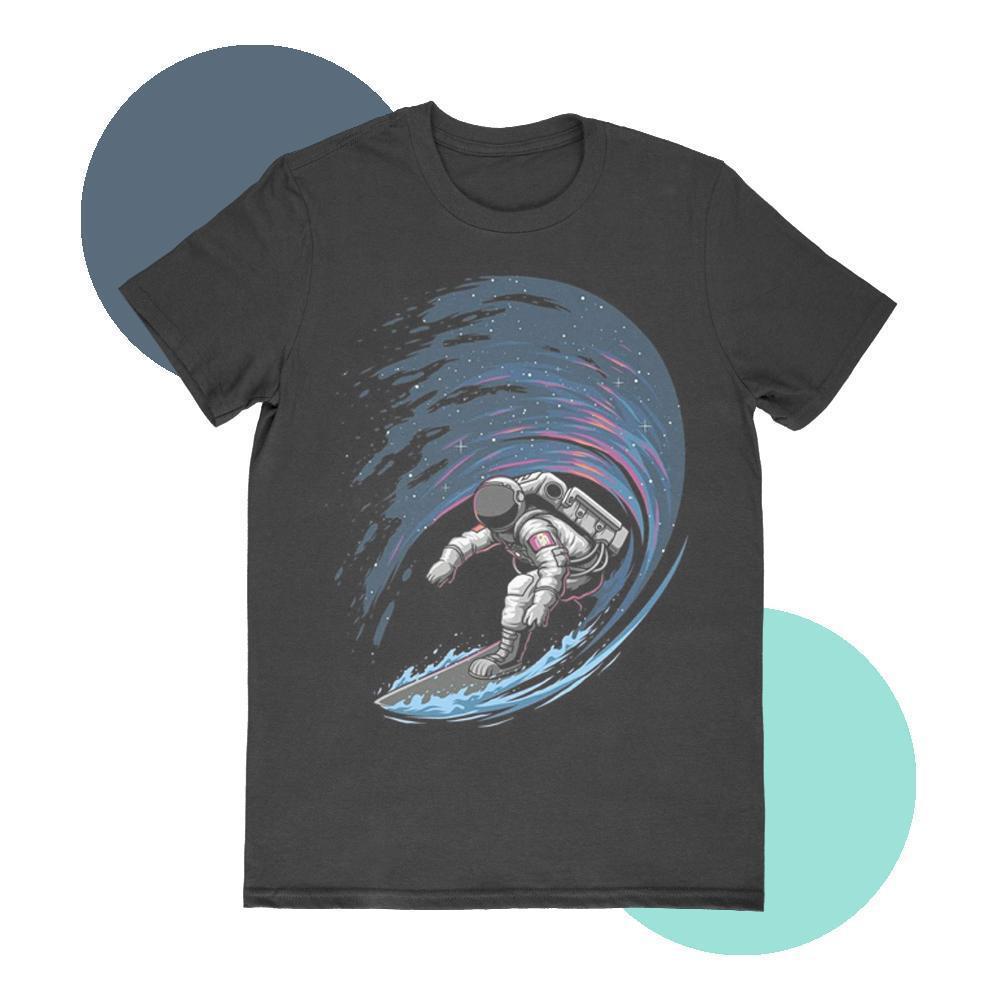 Maham T-SHIRT Space surfeing T-shirt