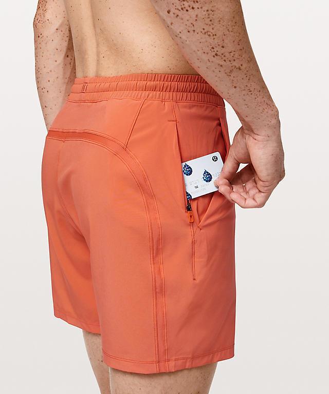 Ayaz Ahmed Shorts SMALL (28"-18") Speed Stopper Short 7 Inch Orange