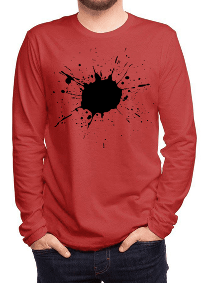 Aneeq Arshad T-shirt SMALL / Red Splatter Full Sleeves T-shirt