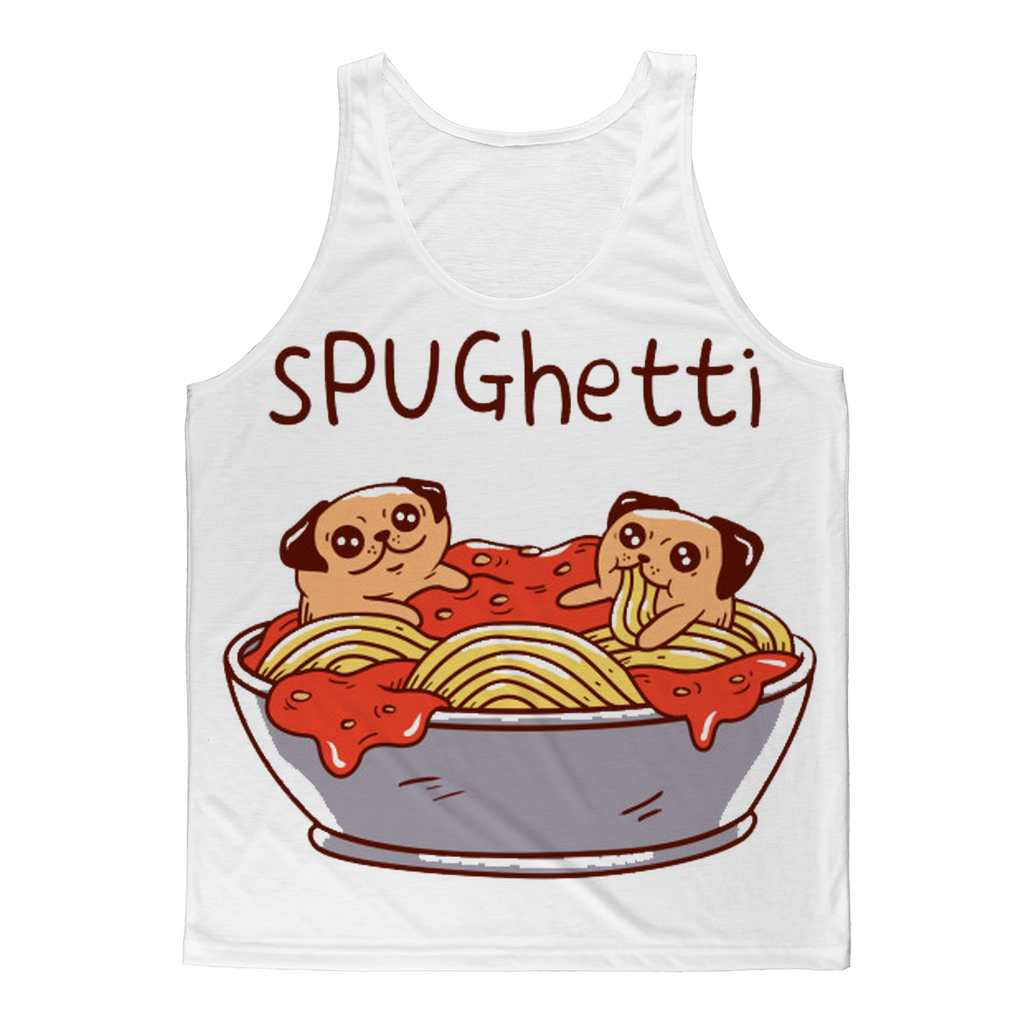 VIRGIN TEEZ Tank Top XS sPUGhetti Classic Sublimation Adult Tank Top