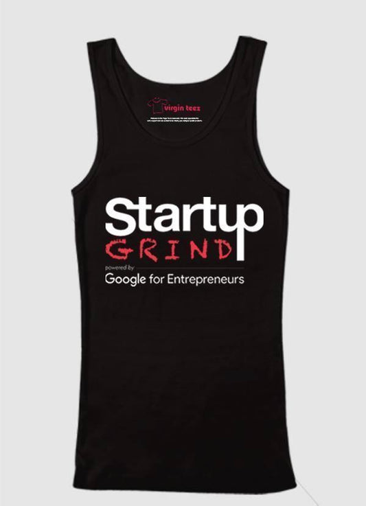 StartupGrind Tank Top Startup Grind Black Tank Top