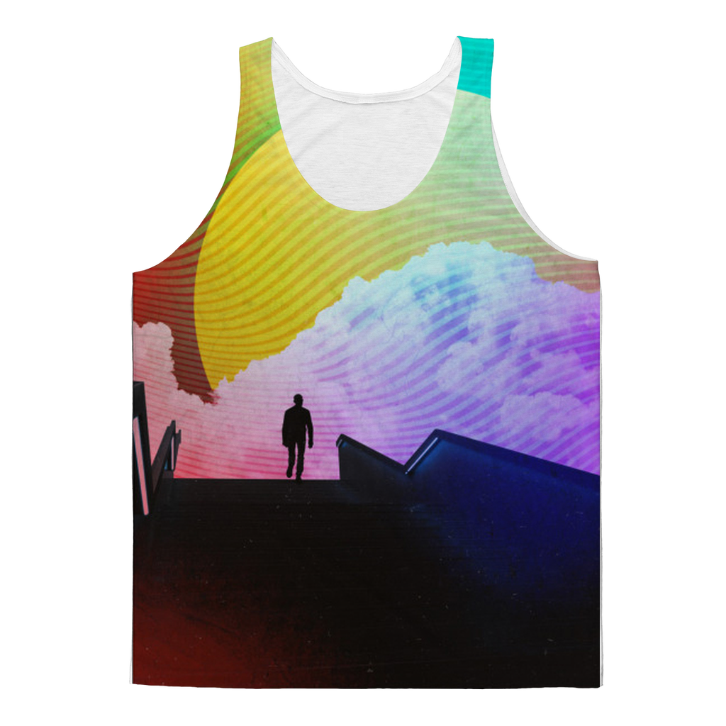 VIRGIN TEEZ Tank Top XS Steps Classic Sublimation Adult Tank Top