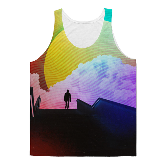 VIRGIN TEEZ Tank Top XS Steps Classic Sublimation Adult Tank Top