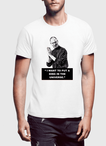 Virgin Teez T-shirt Steve Jobs Half Sleeves T-shirt