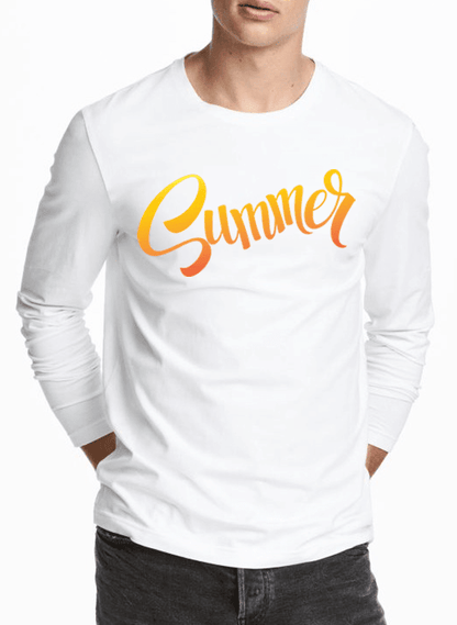 Aneeq Arshad T-shirt SMALL / White Summer Full Sleeves T-shirt