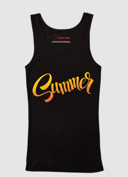 Aneeq Arshad Tank Top SMALL / Black Summer Tank Top