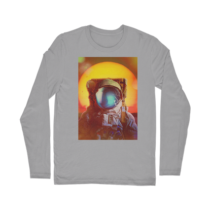 VIRGIN TEEZ Long sleeves T-shirt Light Grey / Unisex / S Sun Classic Long Sleeve T-Shirt