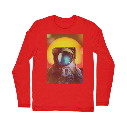 VIRGIN TEEZ Long sleeves T-shirt Red / Unisex / S Sun Classic Long Sleeve T-Shirt