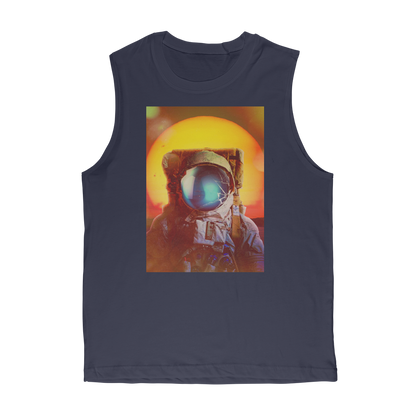 VIRGIN TEEZ Tank Top Navy / Unisex / S Sun Premium Adult Muscle Top