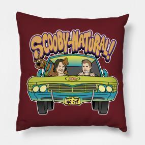 Virgin Teez pillows Supernatural Mystery Machine Scooby Cushion/Pillow