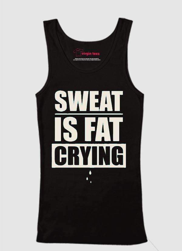 Ali Ahsan Tank Tops Sweat is Fat Crying Tank Top