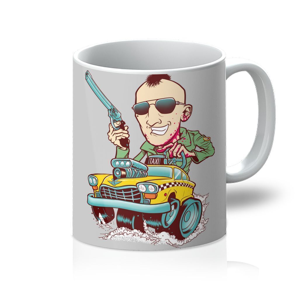 VIRGIN TEEZ Homeware 11oz Taxi Driver Travis Mug