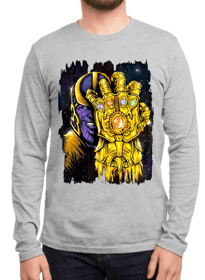 M Nidal Khan T-shirt SMALL / Gray Thanos 2 Full Sleeves T-shirt