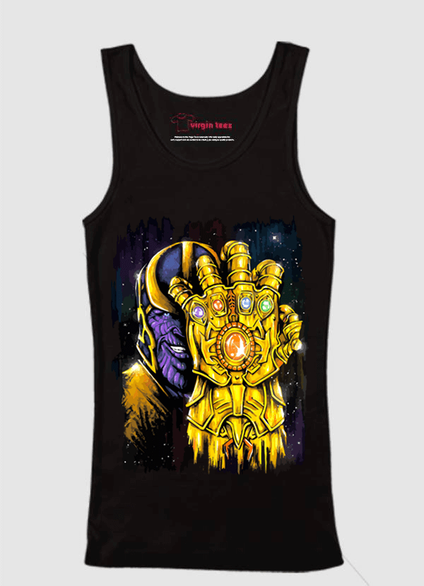 M Nidal Khan Tank Top SMALL / Black Thanos 2 Tank Top