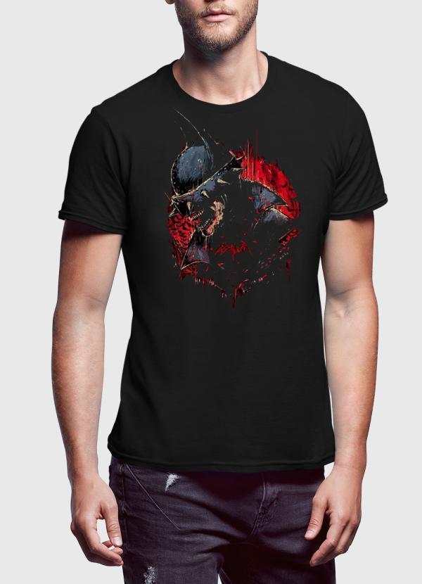 M Nidal Khan T-SHIRT The Batman who Laughs Black T-shirt