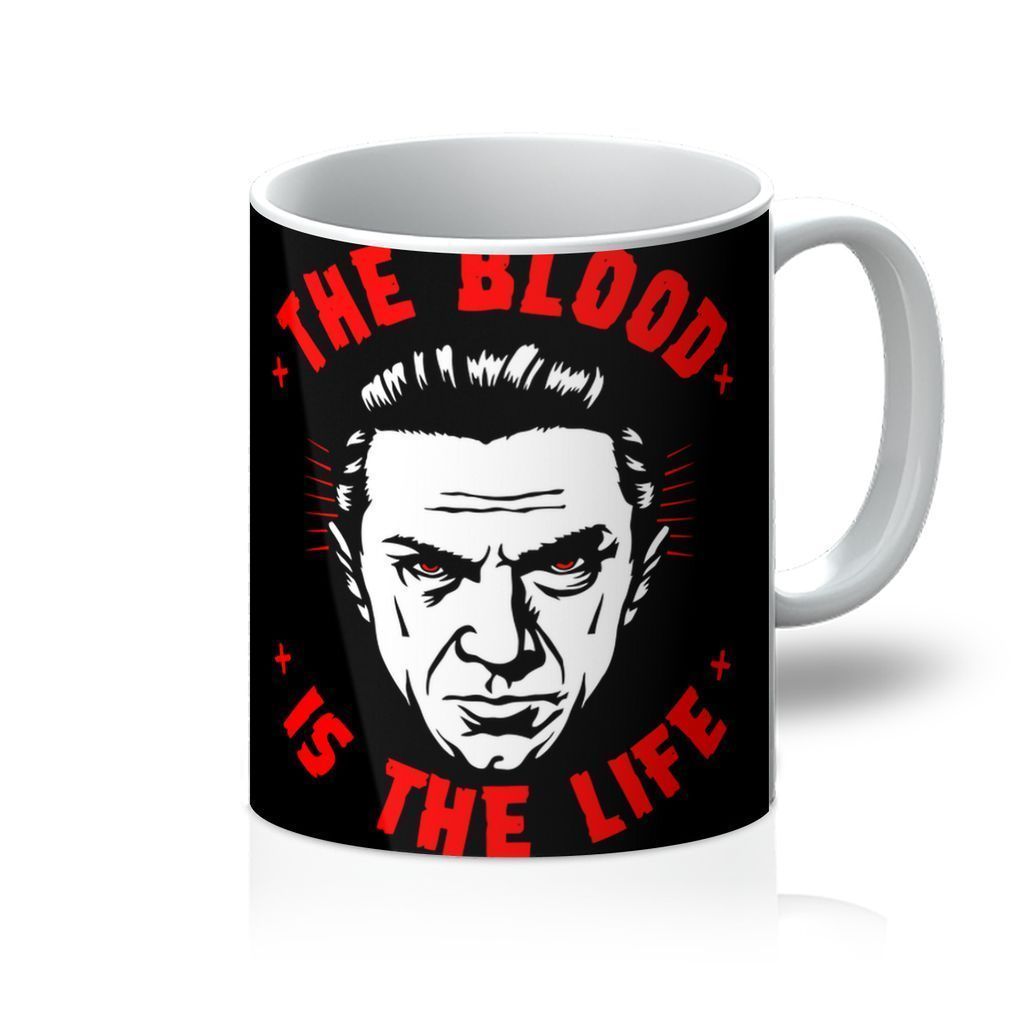 VIRGIN TEEZ Homeware 11oz The blood is the life Mug