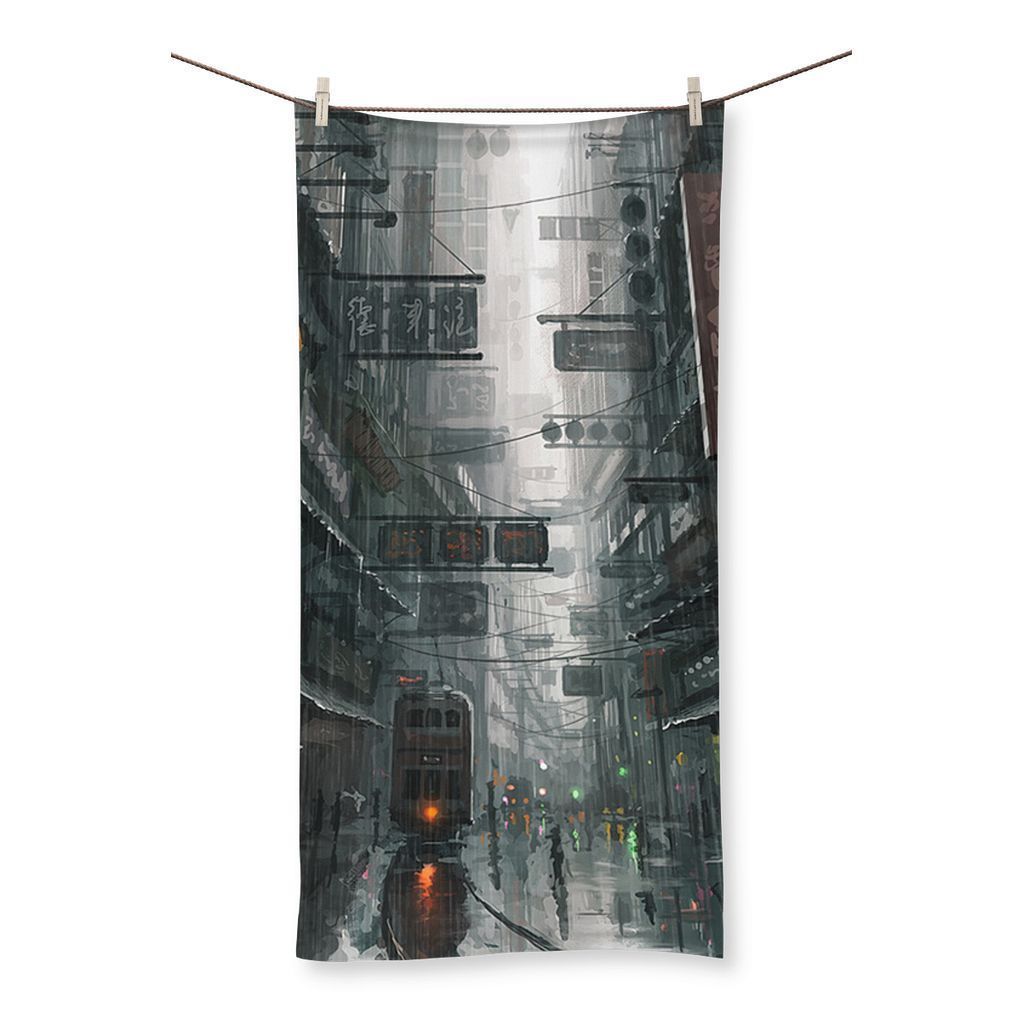 kite.ly Homeware 19.7"x39.4" The City Beach Towel