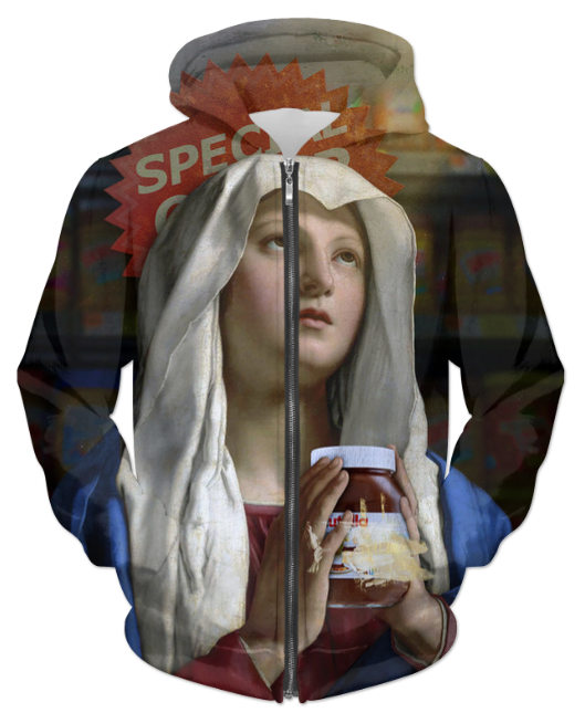 Virgin Teez Sublimation Hoodie The Craving UNISEX ZIP HOODIE