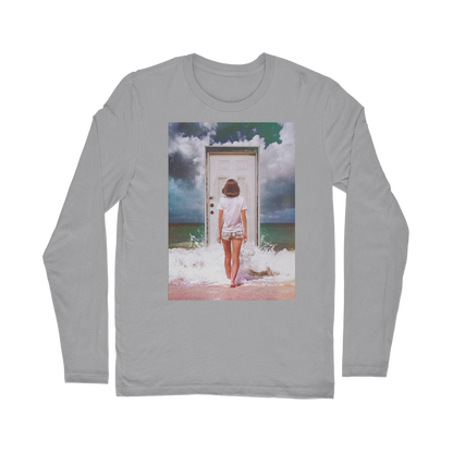 VIRGIN TEEZ Long sleeves T-shirt Light Grey / Unisex / S The Door Classic Long Sleeve T-Shirt