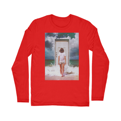 VIRGIN TEEZ Long sleeves T-shirt Red / Unisex / S The Door Classic Long Sleeve T-Shirt