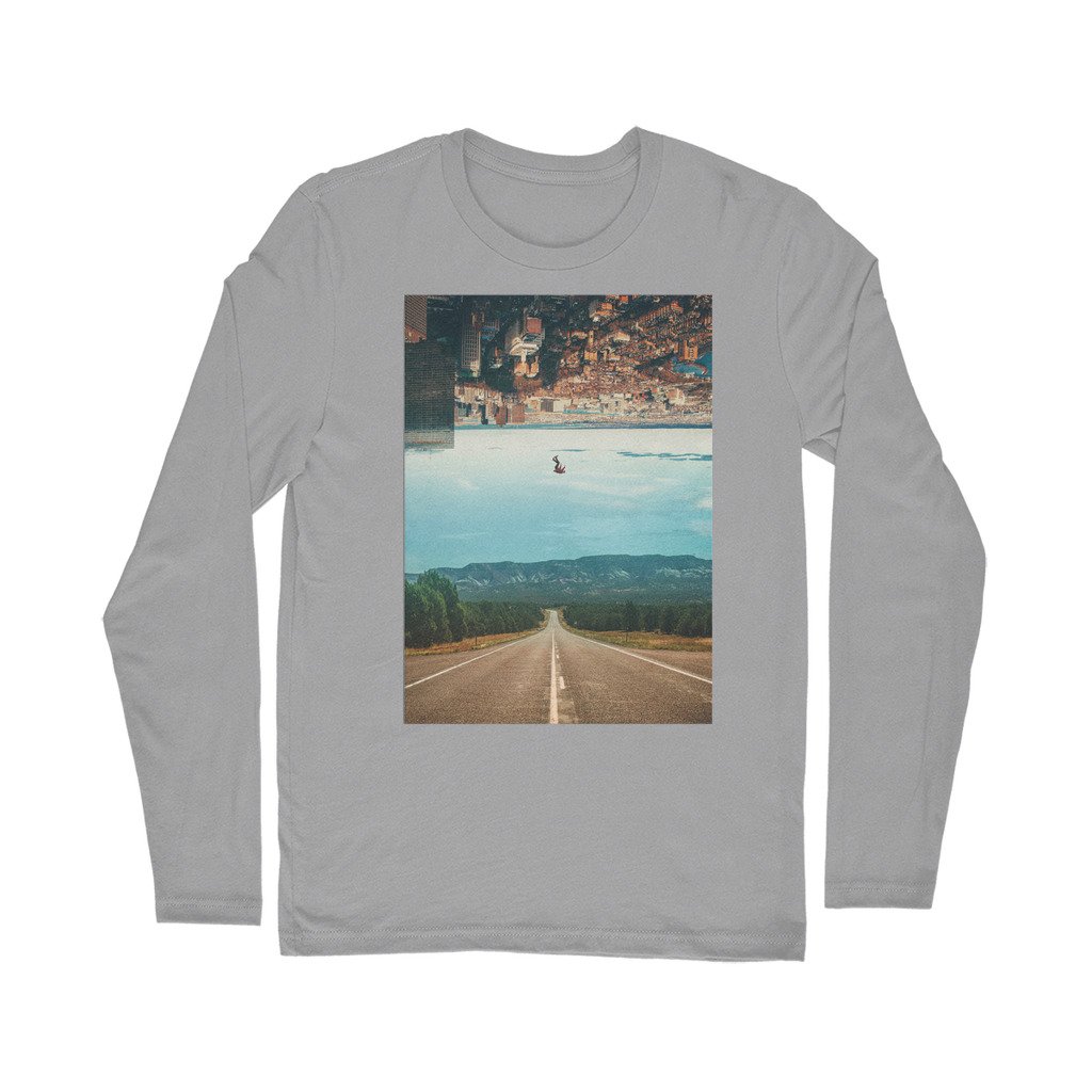 VIRGIN TEEZ Long sleeves T-shirt Light Grey / Unisex / S The Dropout Classic Long Sleeve T-Shirt