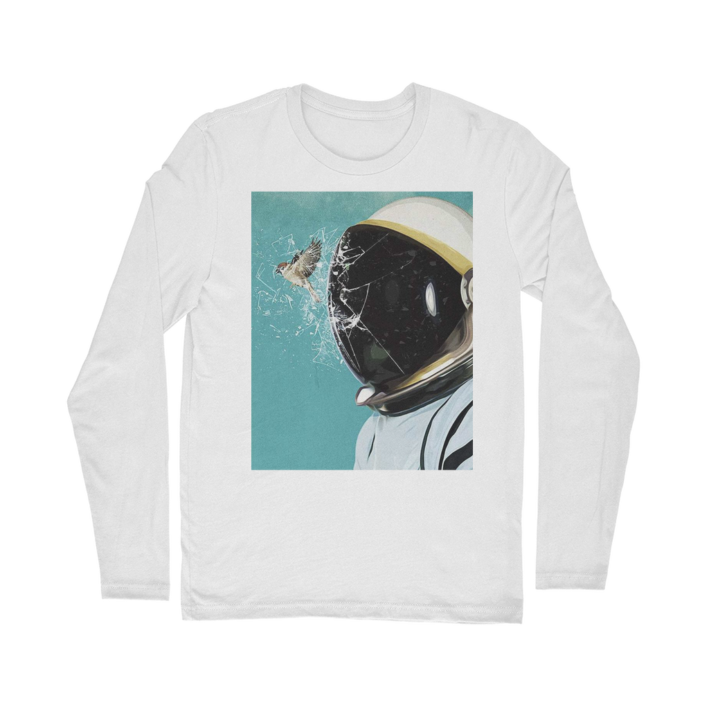 VIRGIN TEEZ Long sleeves T-shirt White / Unisex / S The Escape Classic Long Sleeve T-Shirt