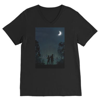 VIRGIN TEEZ Men T-Shirts Black / Unisex / S The Last of Us Classic V-Neck T-Shirt