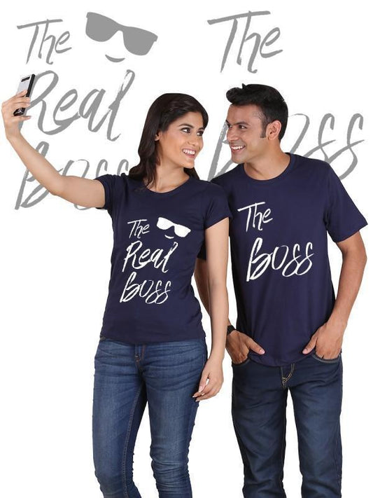 HUM TUM T-SHIRT The Real Boss Couple T-Shirts