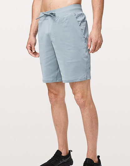 SANA NAZ Shorts SMALL (28"-18") THE Short 9 inch Mesh Skyblue