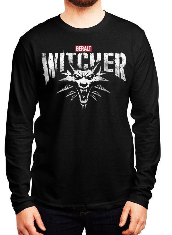 M Nidal Khan T-shirt SMALL The Witcher Full Sleeves T-shirt